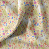 Algodón resinado JOLICORN Amarillo / Rosa